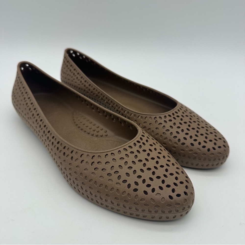Okabashi Samantha Toffee Women's Ballet Flats